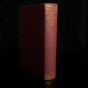 Antique "By Order Of The King" By Victor Hugo Hardcover Book